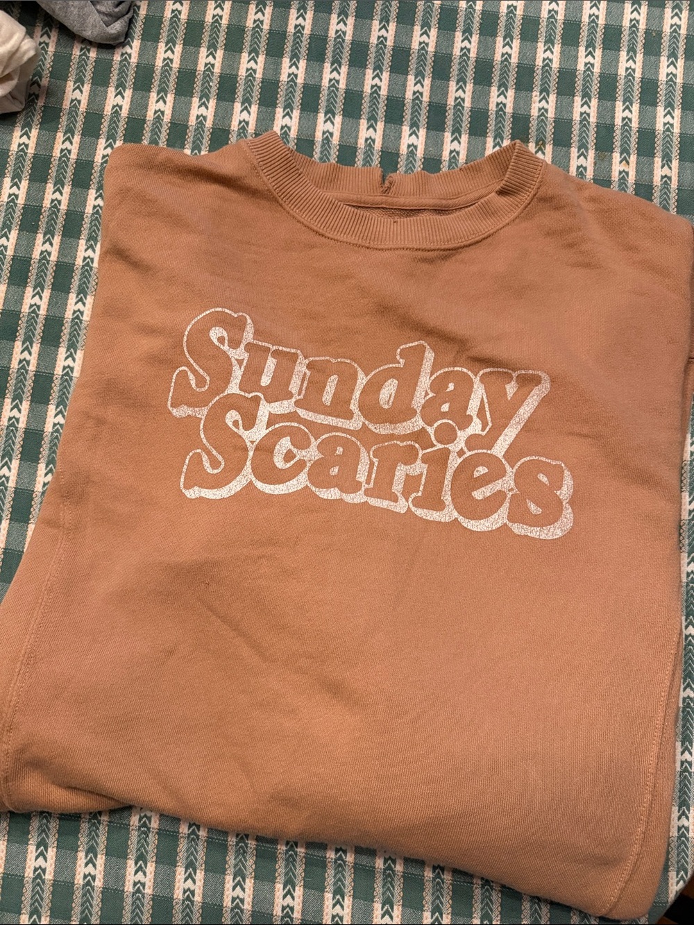 Aerie Sunday Scaries Graphic Sweatshirt - Rust